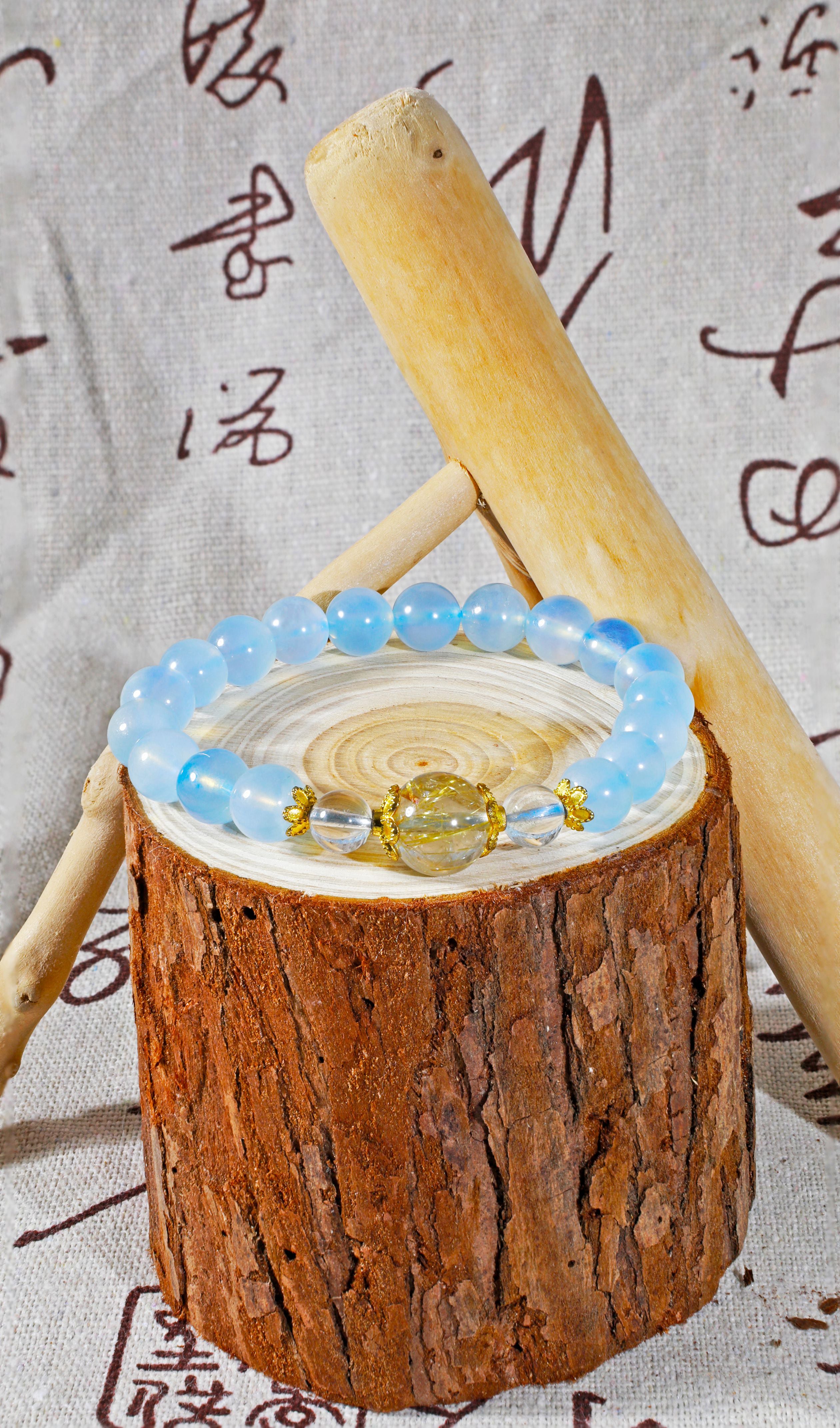 Aquamarine bracelet 1