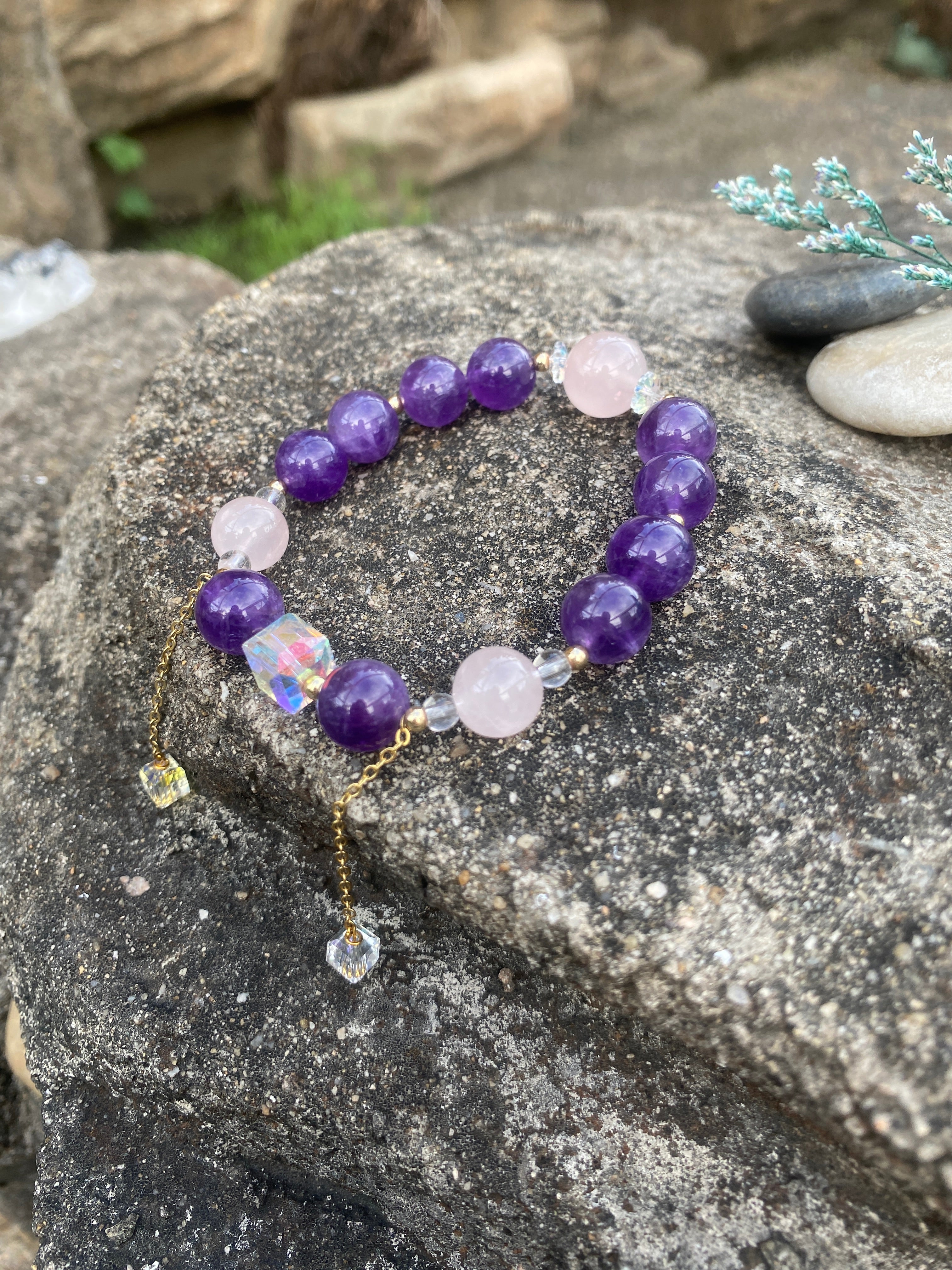 Amethyst Bracelet 2