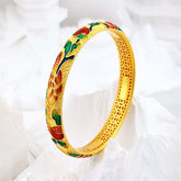 Enamel Phoenix Bracelet