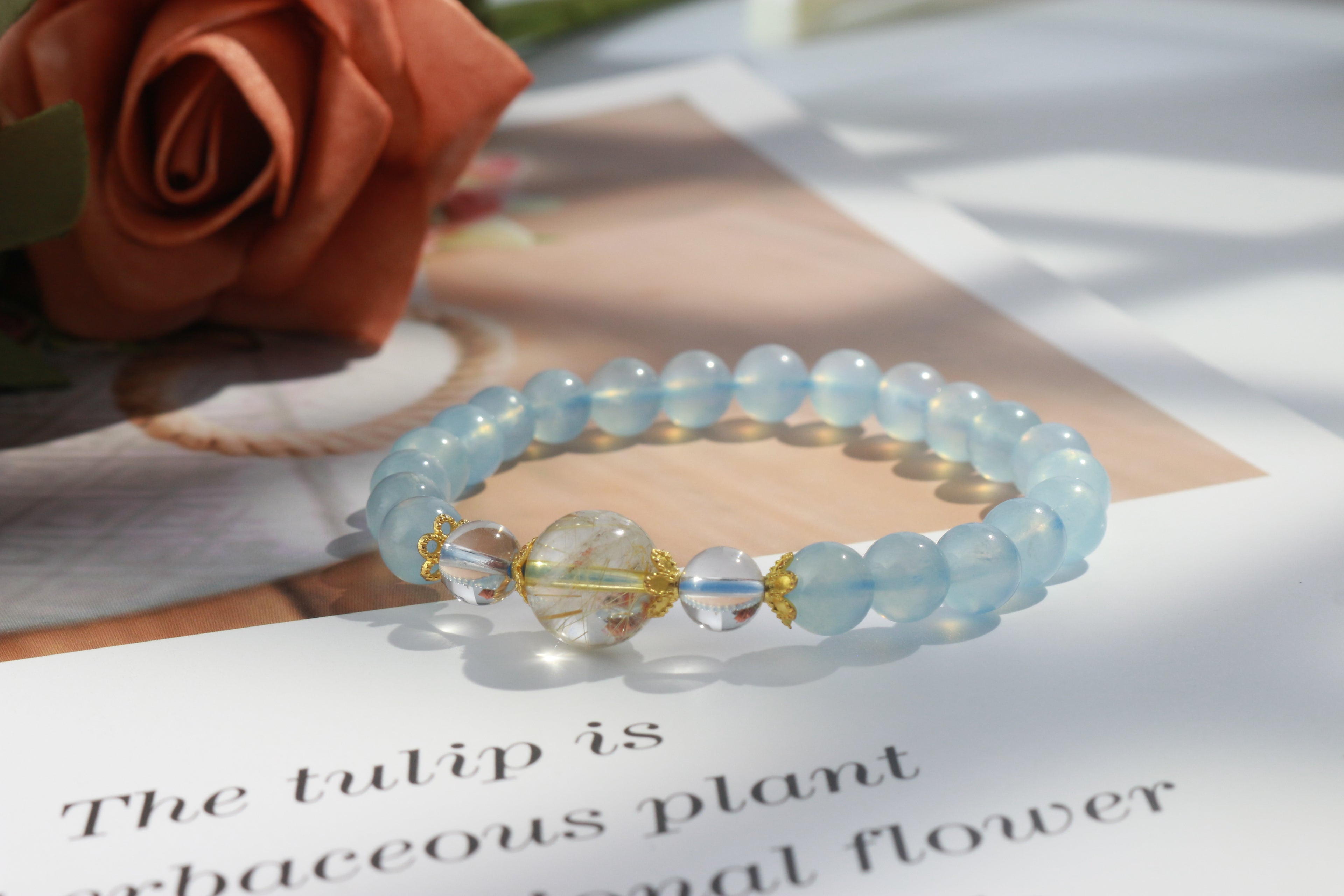 Aquamarine bracelet 1