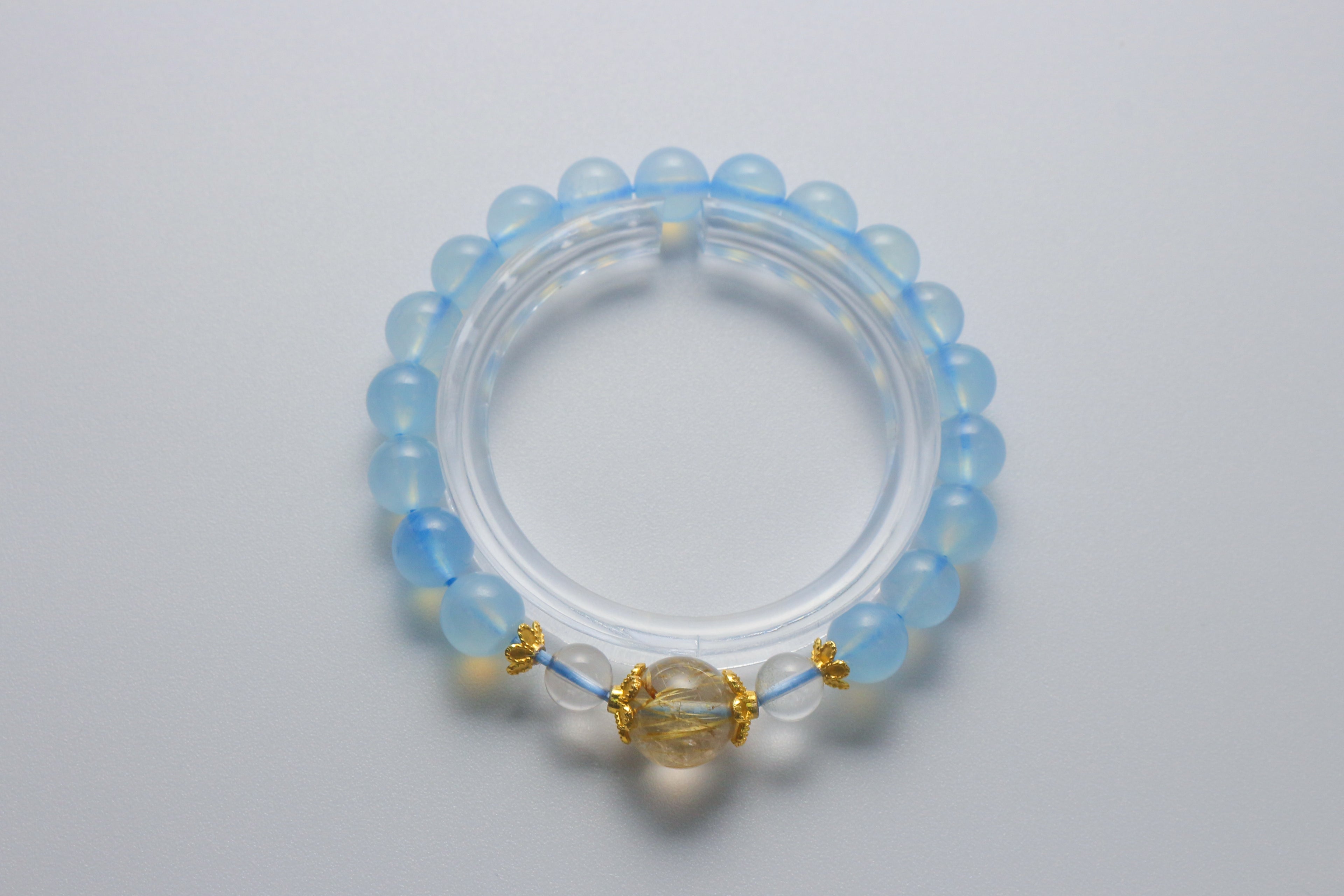 Aquamarine bracelet 1