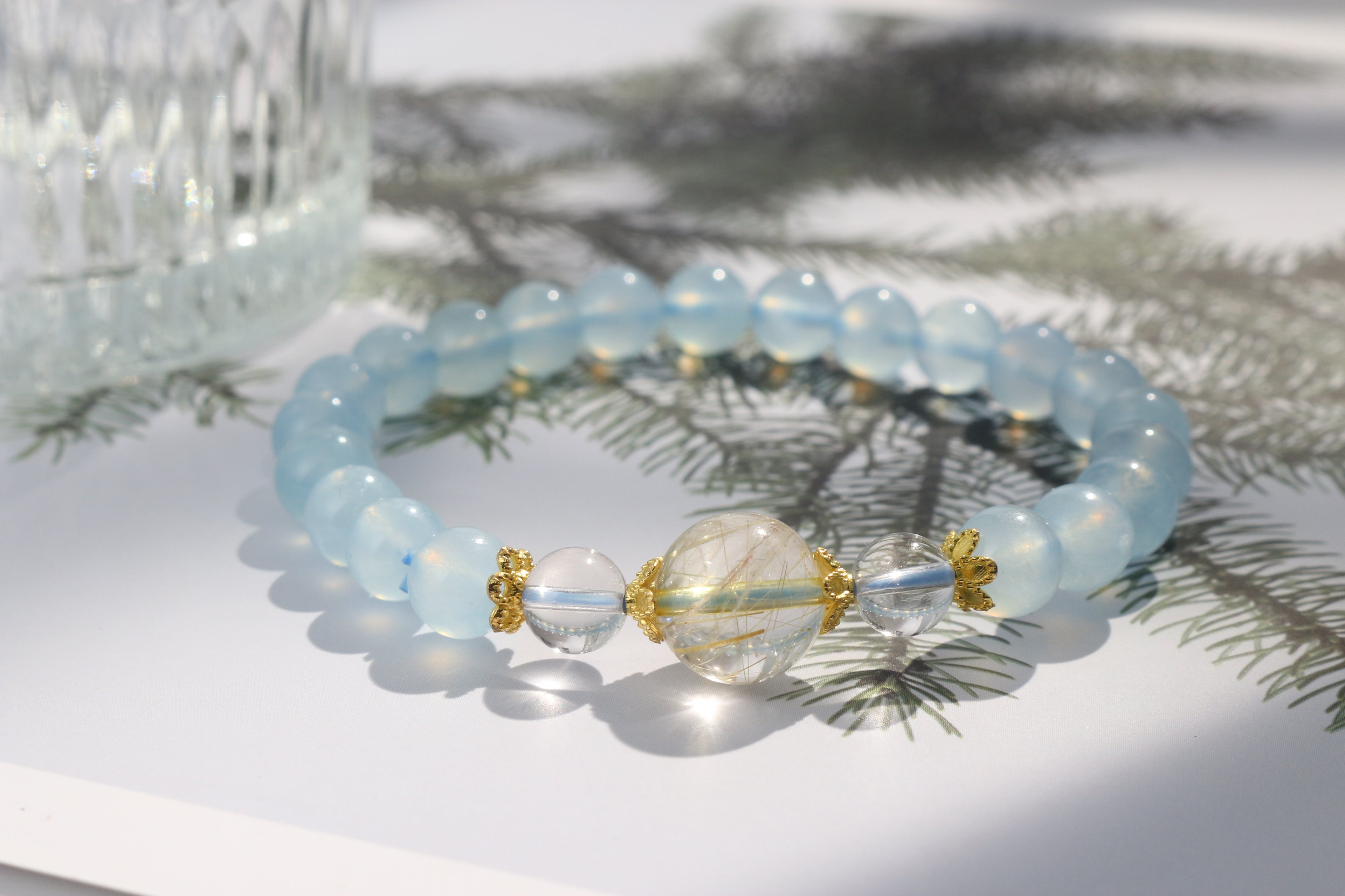 Aquamarine bracelet 1