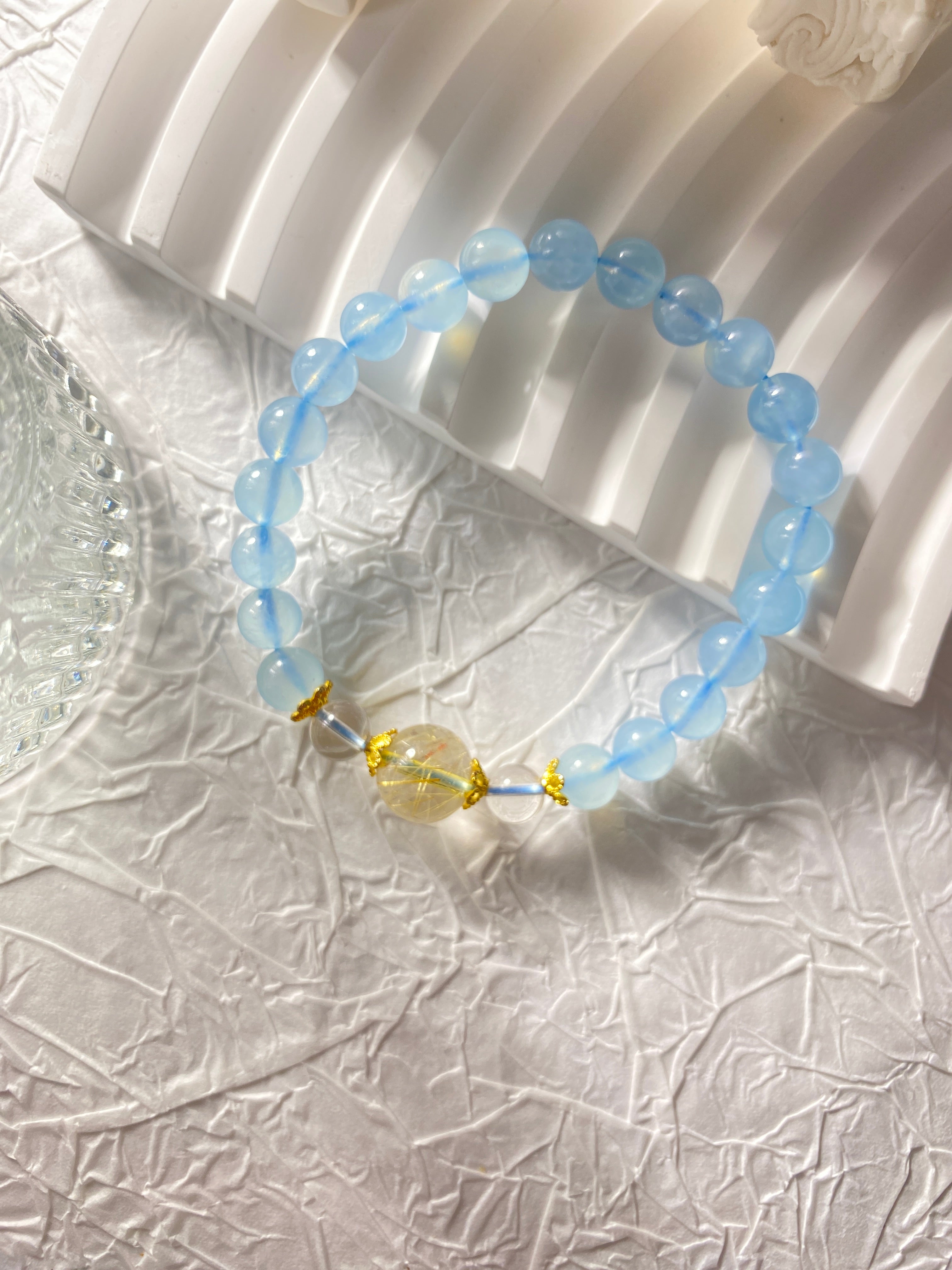 Aquamarine bracelet 1