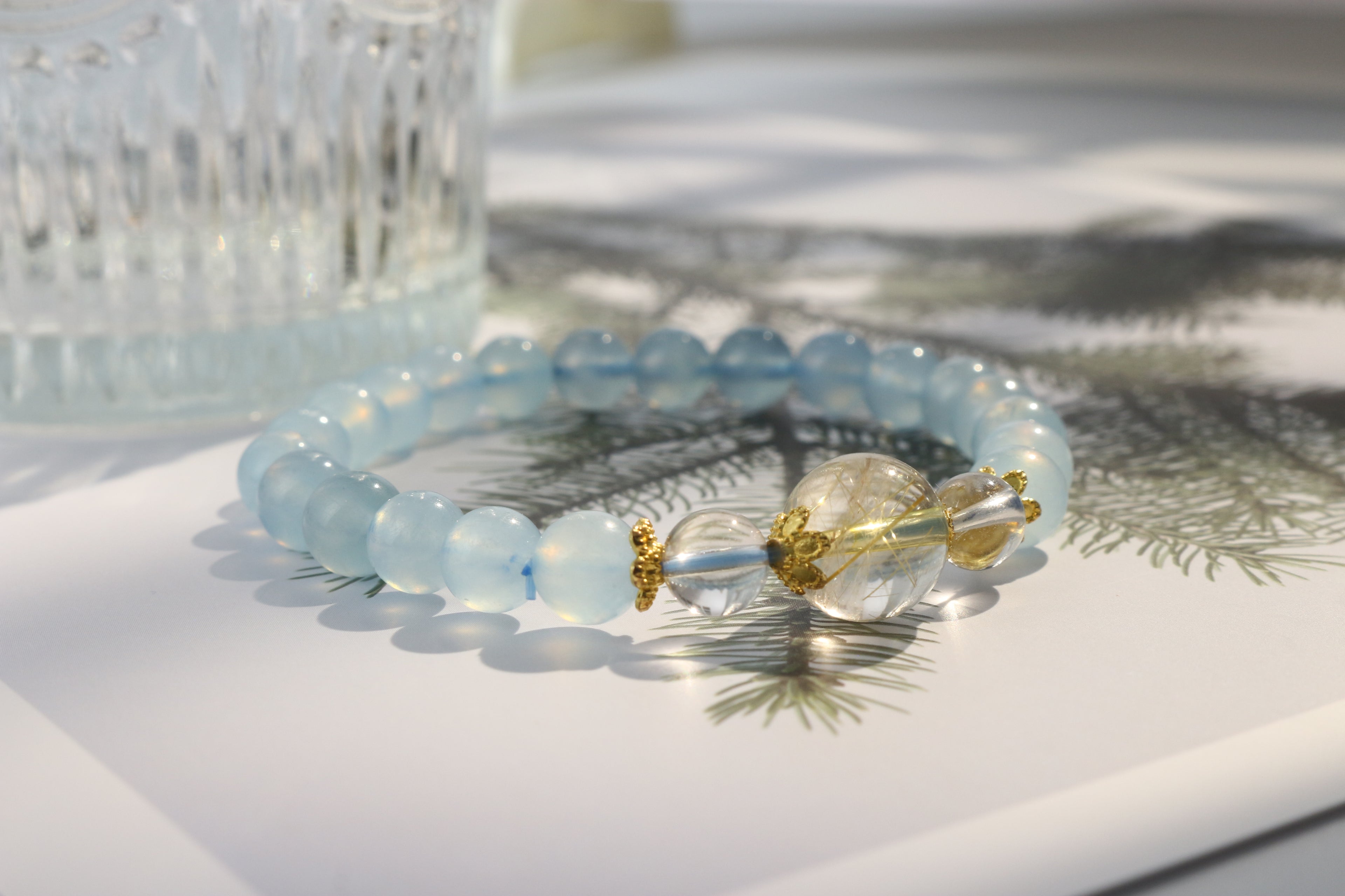 Aquamarine bracelet 1