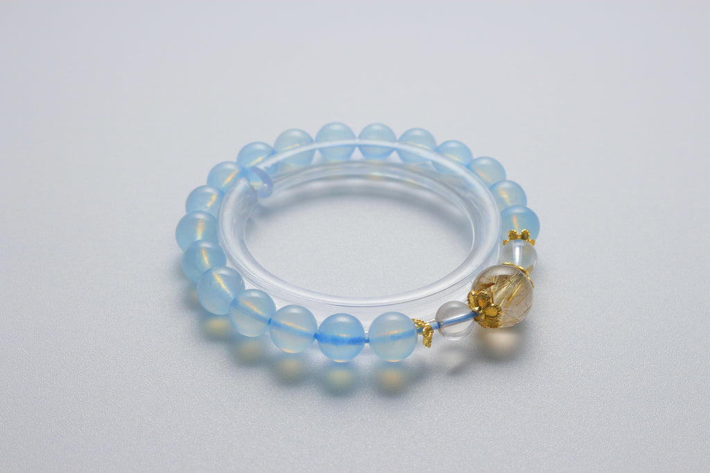 Aquamarine bracelet 1