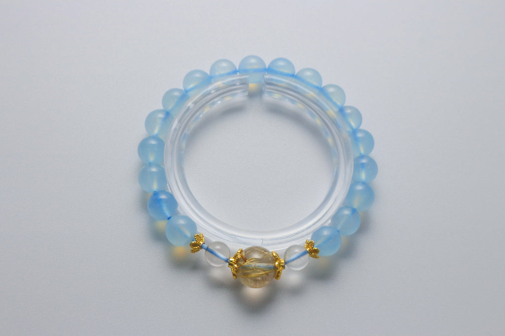 Aquamarine bracelet 1