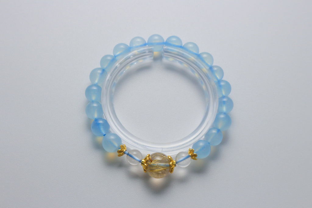 Aquamarine bracelet 1