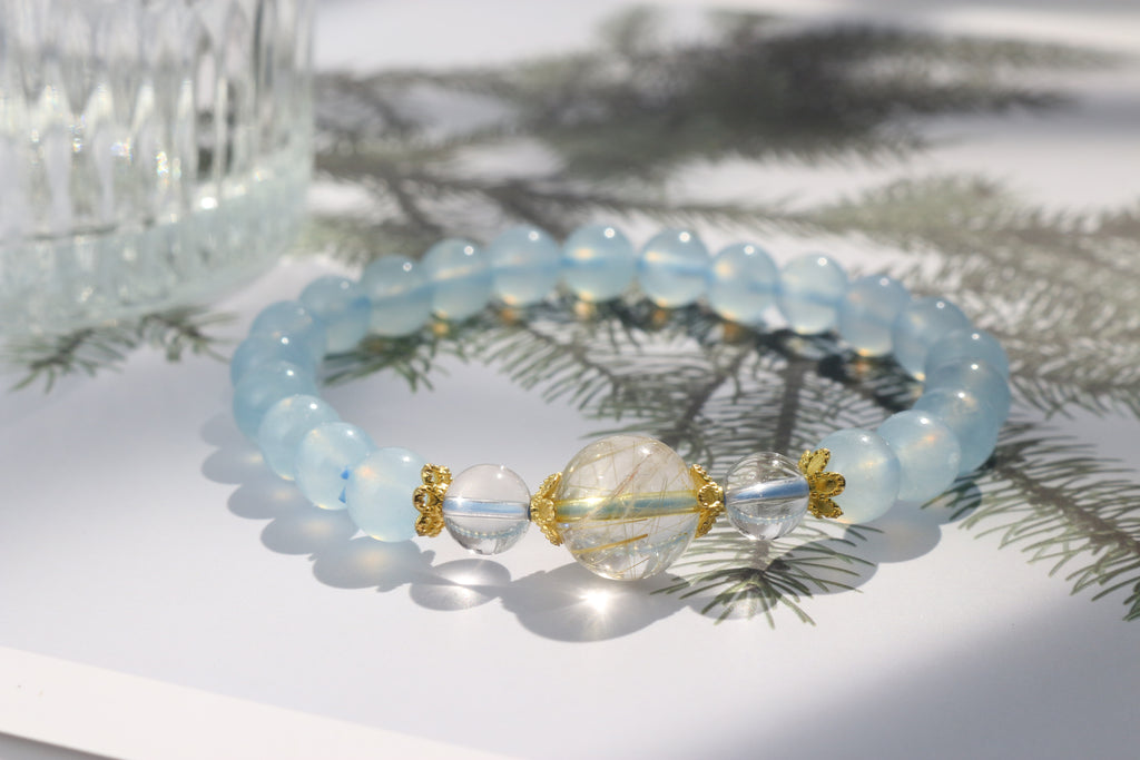 Aquamarine bracelet 1