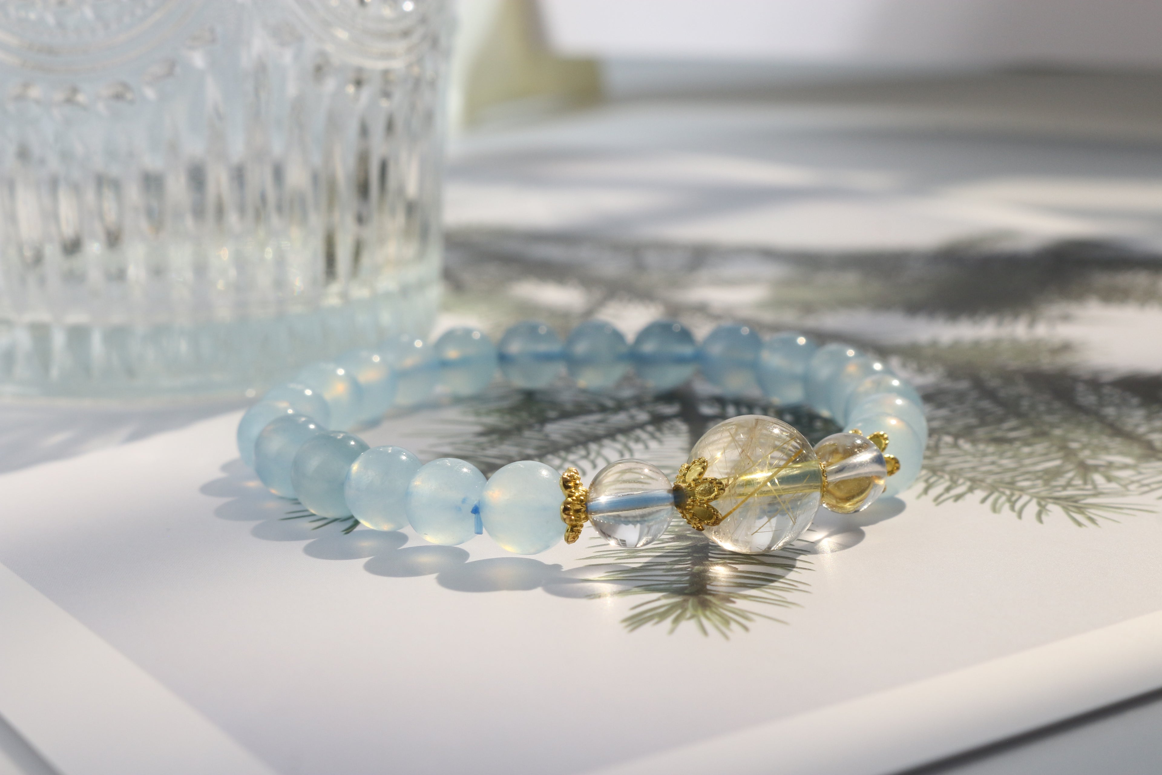 Aquamarine bracelet 1